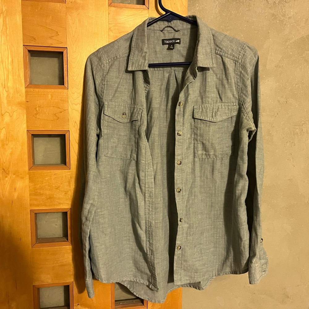 Toad and Co. Re-Form Flannel Shirt, S